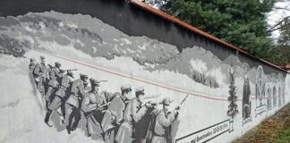Patriotyczny mural