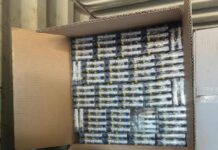 50-latek odpowie za handel papierosami bez akcyzy, fot. KMP w Tarnowie