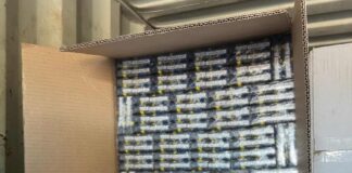 50-latek odpowie za handel papierosami bez akcyzy, fot. KMP w Tarnowie