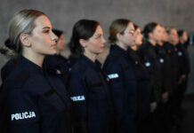 Ślubowanie policjantów, fot. Małopolska Policja