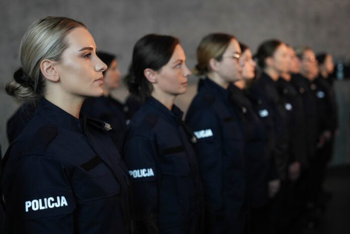 Ślubowanie policjantów, fot. Małopolska Policja
