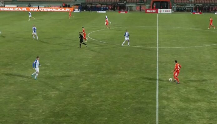 Betclic 1. Liga: Zaskakujące problemy Termaliki. Remis w starciu z Pogonią Siedlce