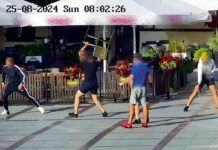 Bójka na tarnowskim rynku zarejestrowana przez miejski monitoring