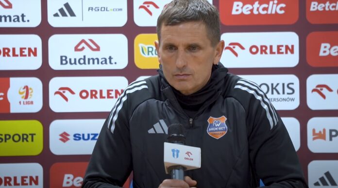 Marcin Brosz Marcin Brosz odniósł się do meczu Termaliki z Wisłą Płock