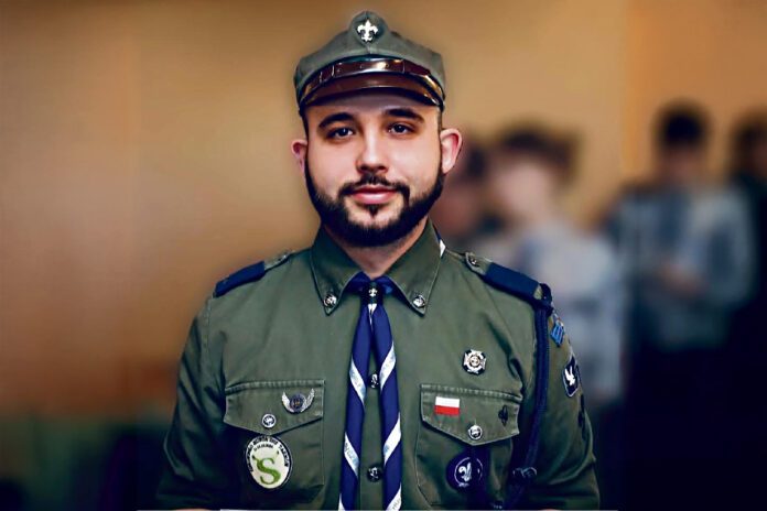 Michał Gólski rzecznik Hufca ZHP Tarnów