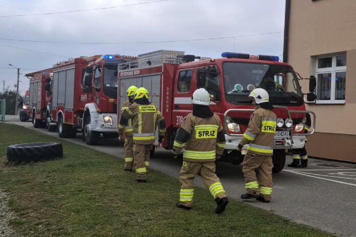 W szkole rozpylona została substancja chemiczna