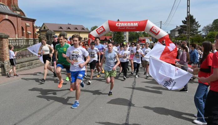 Bieg Tropem Wilczym w Ołpinach