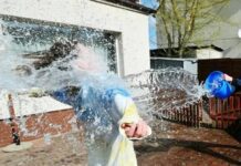 Śmigus dyngus z umiarem… Polewanie