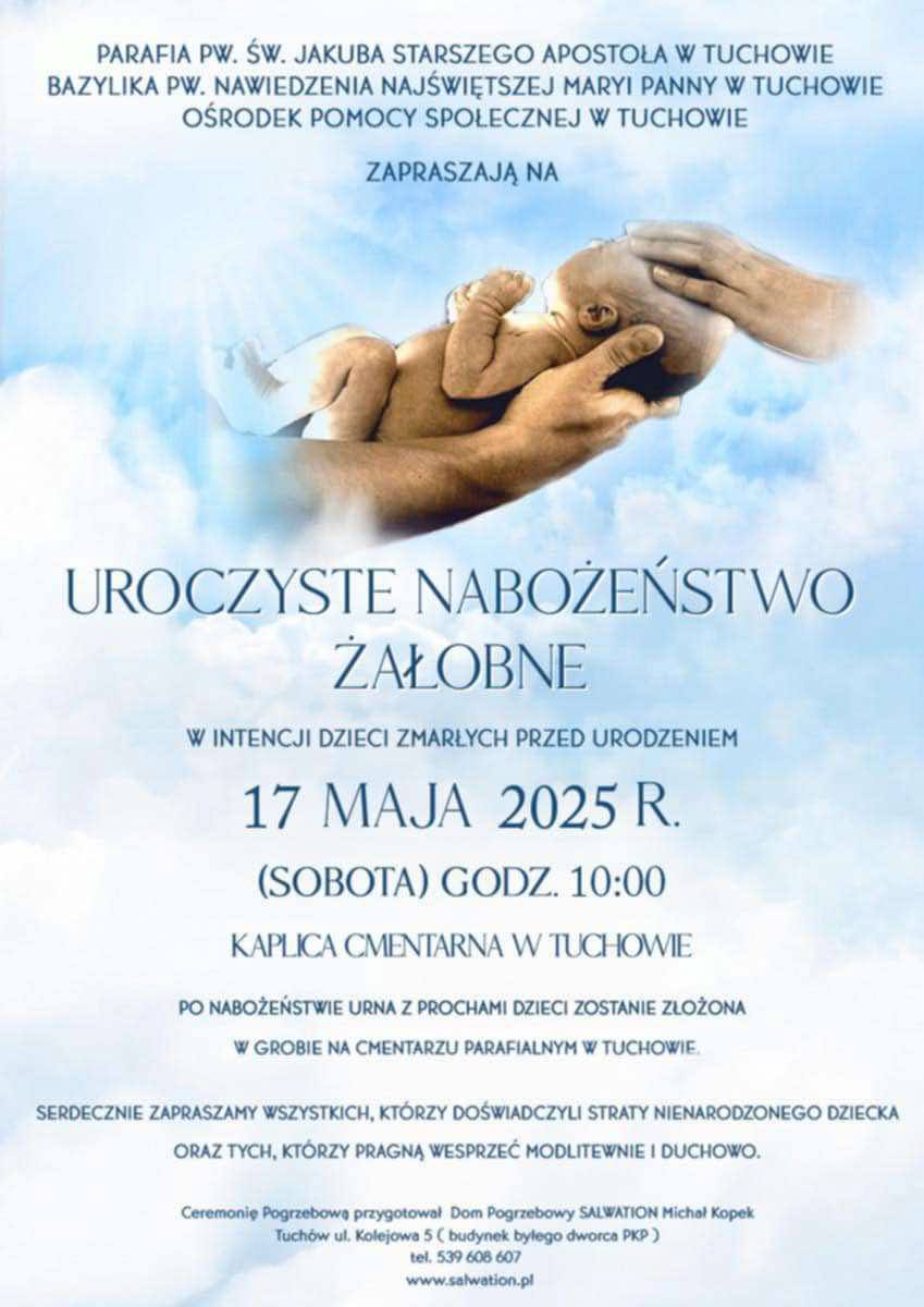 Nabożeństwo żałobne Tuchów