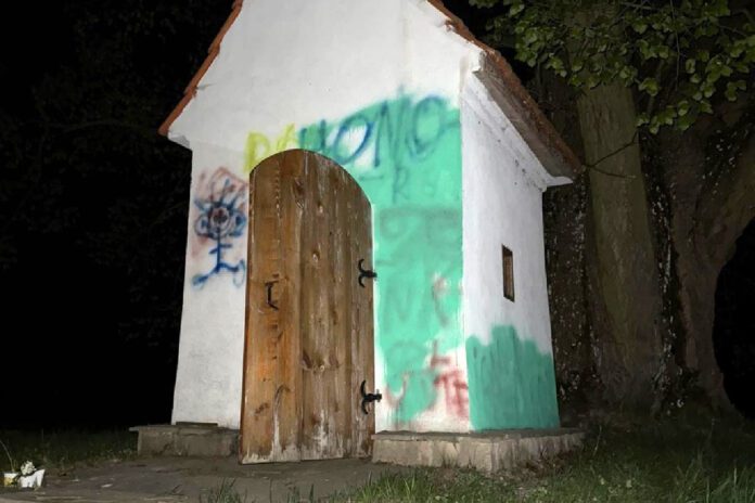 Sprawca uszkodzenia kapliczek ujęty