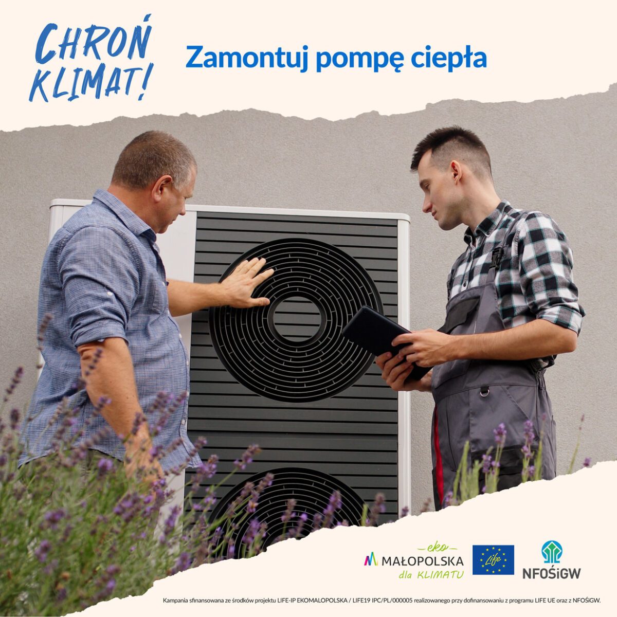 Chroń klimat - zamontuj pompę ciepła