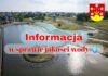 Zamknięcie kąpieliska w Szerzynach