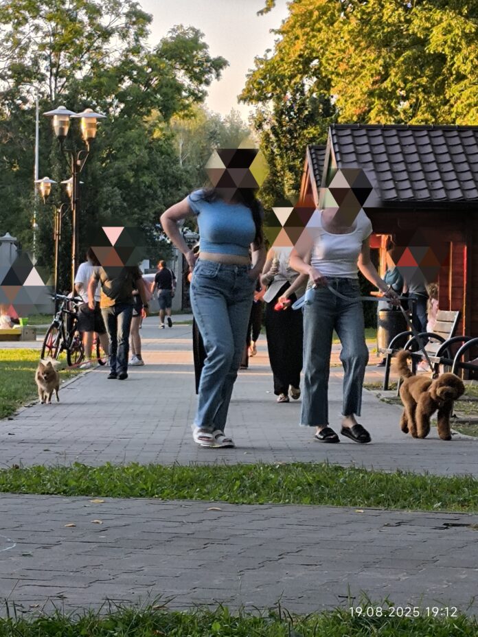 Ogródek Jordanowski to zdecydowanie nie jest miejsce dla psów.