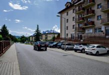 Noga z gazu na osiedlu Zielonym w Tarnowie