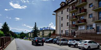 Noga z gazu na osiedlu Zielonym w Tarnowie