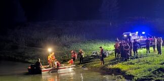 Znaleziono ciało 52-letniego mężczyzny w zbiorniku retencyjnym w Skrzyszowie, fot. Marcin Kuczek