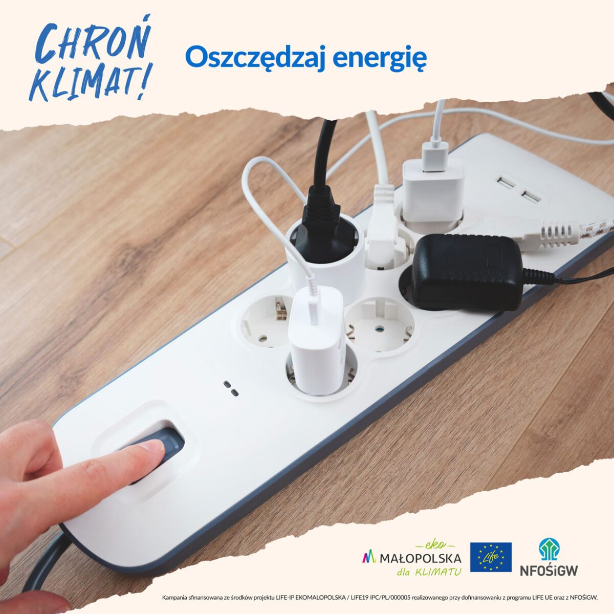 Chroń klimat - oszczędzaj energię
