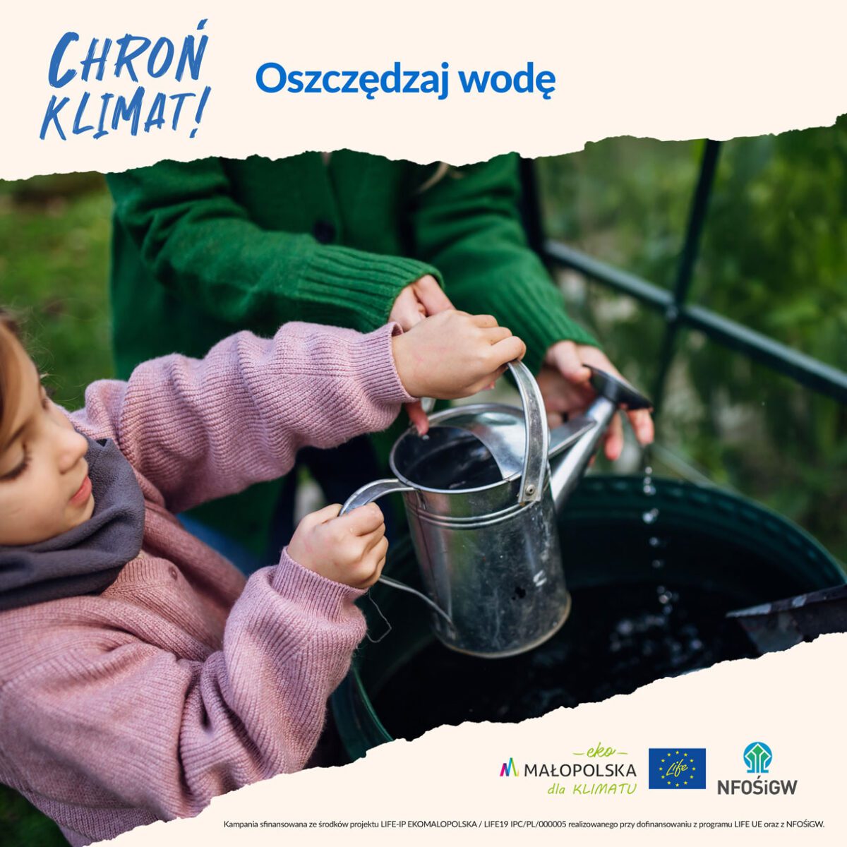 Chroń klimat - oszczędzaj wodę