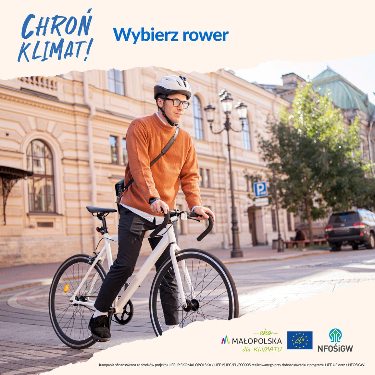 Chroń klimat - wybierz rower