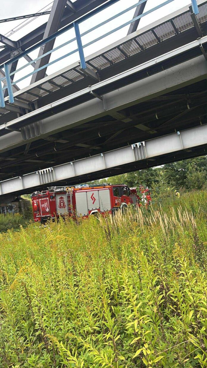 Ostrów akcja Straży Pożarnej