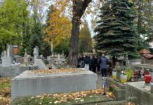 Sprzątanie cmentarza