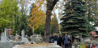 Sprzątanie cmentarza