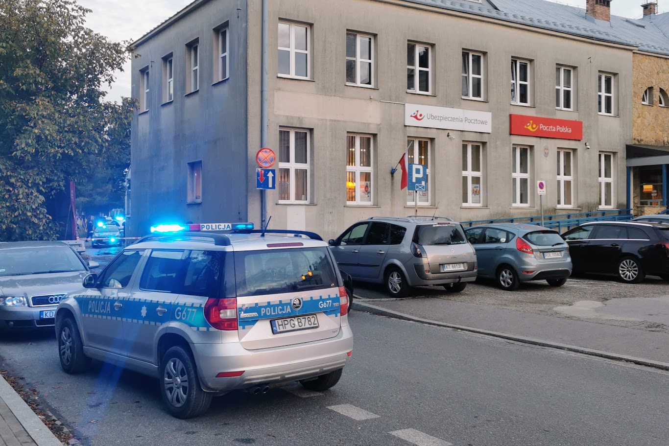 Nie zabójstwo, a najprawdopodobniej samobójstwo w budynku poczty w Tarnowie (AKTUALIZACJA)