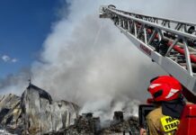 Tragiczny pożar w rozlewni wód mineralnych w Słonej. Nie żyje 72-letni mężczyzna.