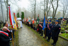 Patriotyczna manifestacja w Łowczówku