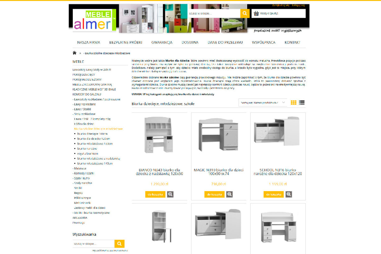 Biurka dziecięce – jak wybrać model, który wspiera rozwój i naukę ucznia?