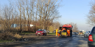 Tuchowska remont dziur