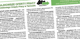 Tarnów oferty pracy