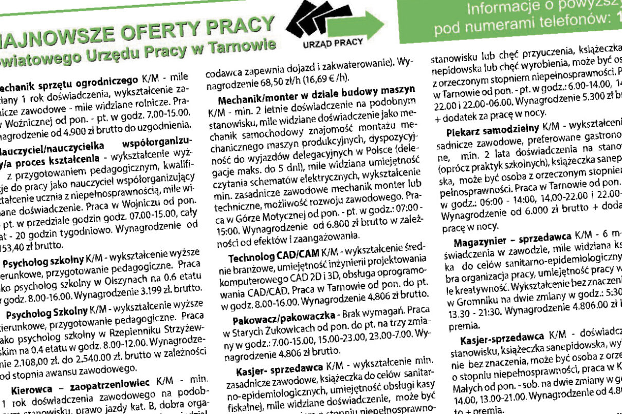 Trudny pierwszy krok. Jak młodzi z Tarnowa wchodzą na rynek?